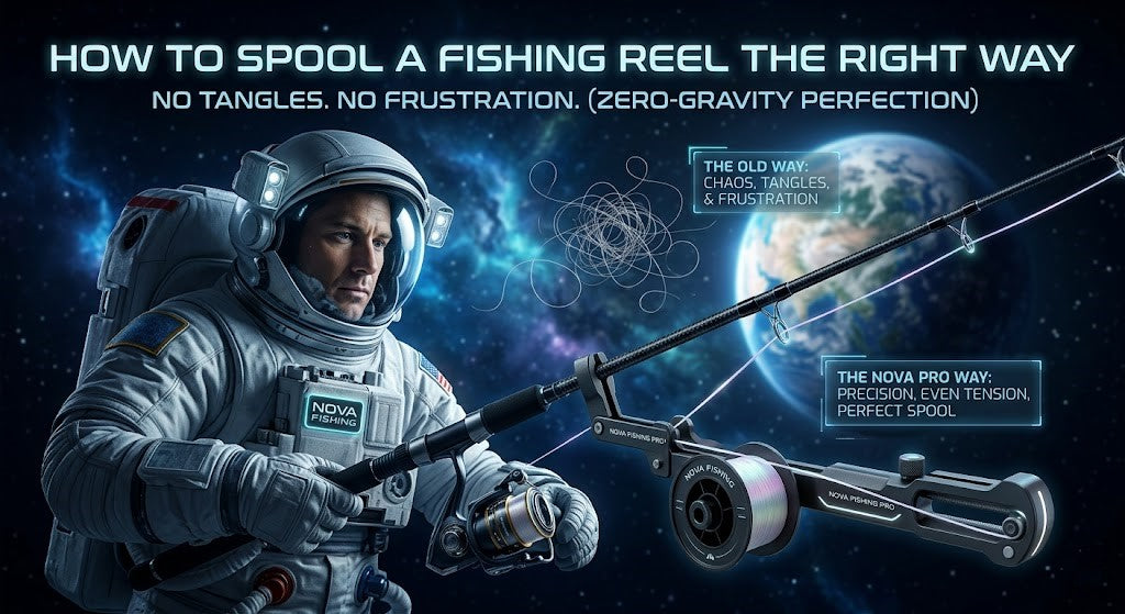 How to Spool a Fishing Reel the Right Way (No Tangles, No Frustration)