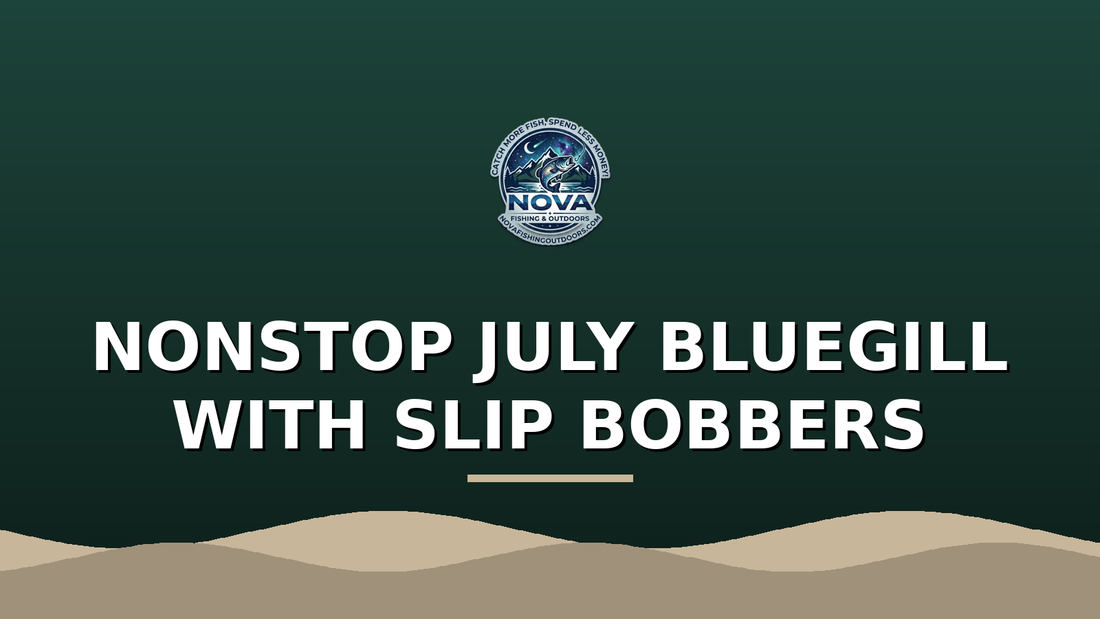 Summer Bluegill Bonanza: Simple Slip Bobber Tactics for Nonstop July Action