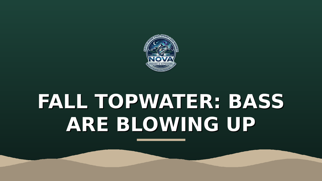 September Topwater Bass: Cashing In On the Dawn and Dusk Shad Blowups