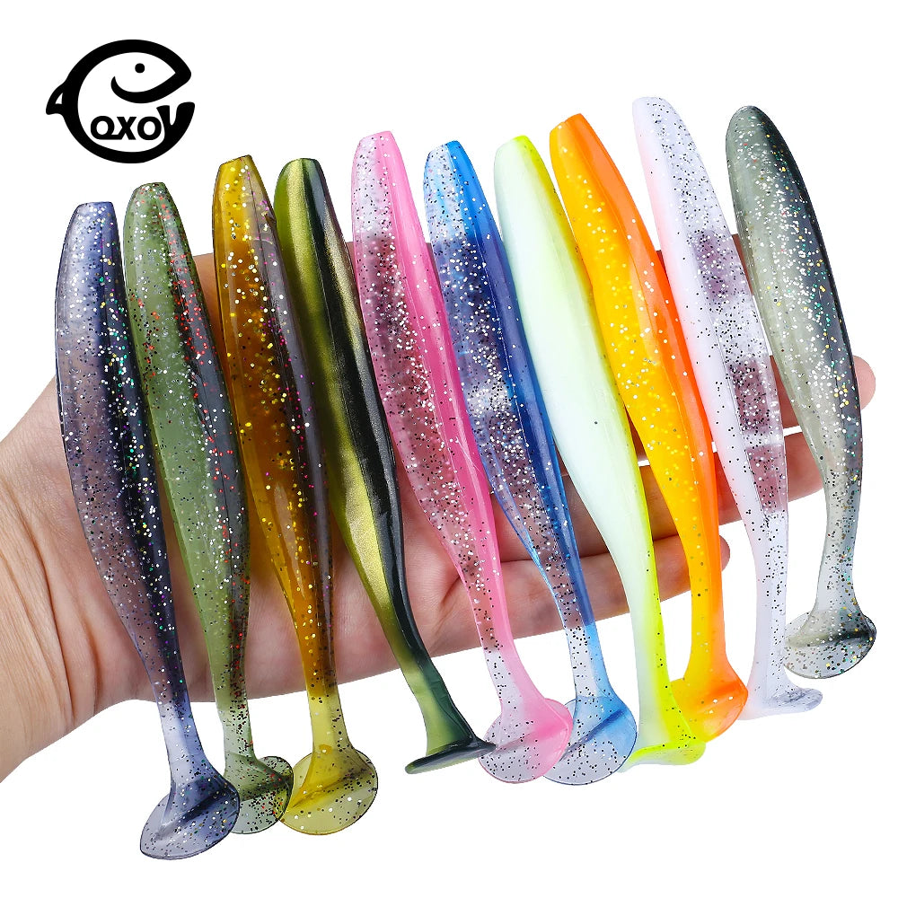 Nova Elite Series T-Tail Soft Fishing Lures – Realistic Silicone Swimbaits for All-Season Fishing Nova Fishing & Outdoors