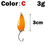 Mini 3cm 3g Metal Spoon Spinnerbait 3g C 3cm Nova Fishing & Outdoors