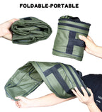 Nova Multi-Purpose Oxford Cloth Foldable Fishing Rod Bag Tools Carrier Case 60-180CM Green