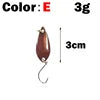 Mini 3cm 3g Metal Spoon Spinnerbait 3g E 3cm Nova Fishing & Outdoors