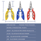 Selco Portable 12.5cm Fishing Pliers and Line Cutters Nova Fishing & Outdoors