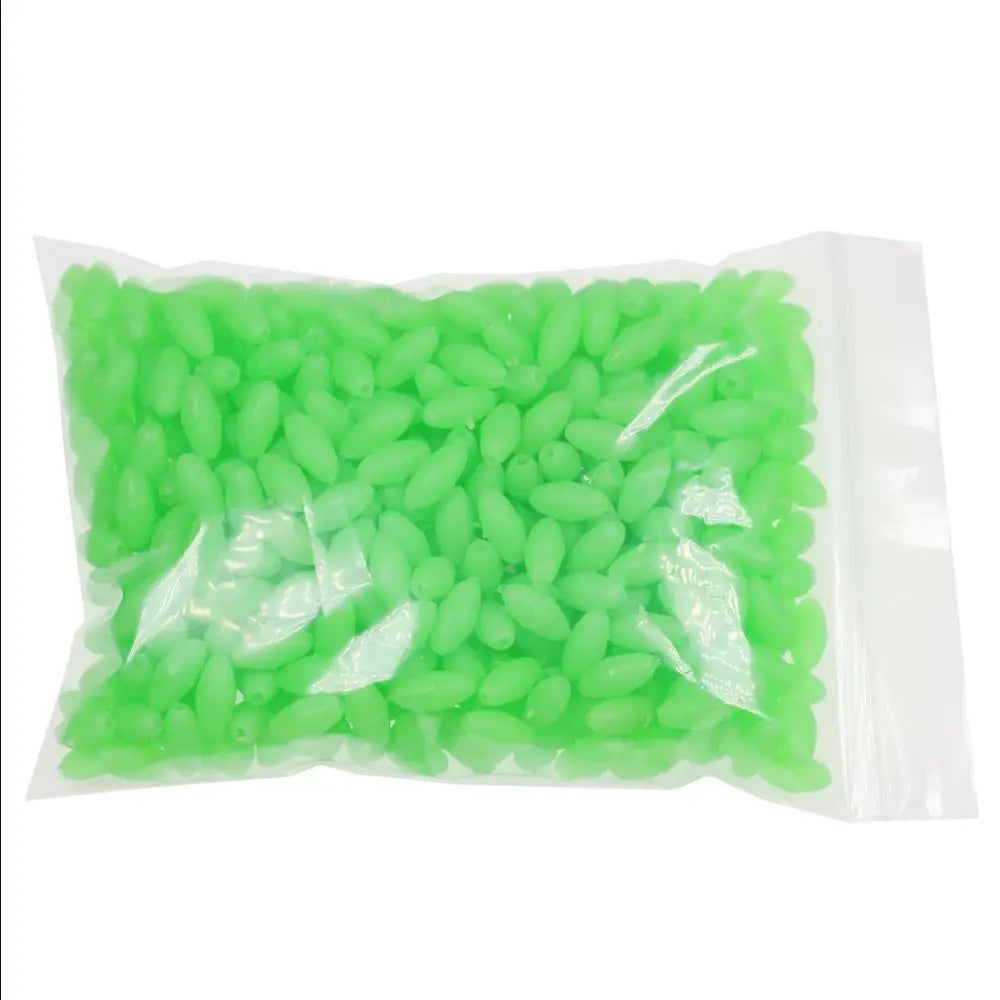 Nova Luminous Float Beads – Glowing Oval Rig Beads for Surf & Bottom Fishing (100pc)