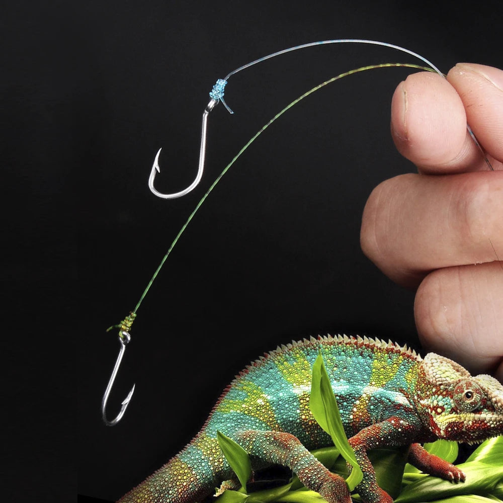 Nova Stealth: Invisible Spotted Fluorocarbon Coated Fishing Line – High Strength Bionic Sink Line Nova Fishing & Outdoors