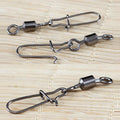Nova Bearing Swivels with Snap – Bulk Stainless & Brass Lure Connectors (100pc) Nova Fishing & Outdoors