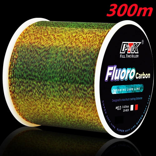 Nova Stealth: Invisible Spotted Fluorocarbon Coated Fishing Line – High Strength Bionic Sink Line 300kalv Nova Fishing & Outdoors