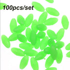Nova Luminous Float Beads – Glowing Oval Rig Beads for Surf & Bottom Fishing (100pc)