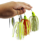Versatile 6-Pack Spinnerbait Set – Essential Bass & Predator Lures for All Water Conditions Nova Fishing & Outdoors