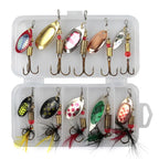 Nova 10-Piece Metal Spinner & Spoon Lure Kit 55503 Nova Fishing & Outdoors