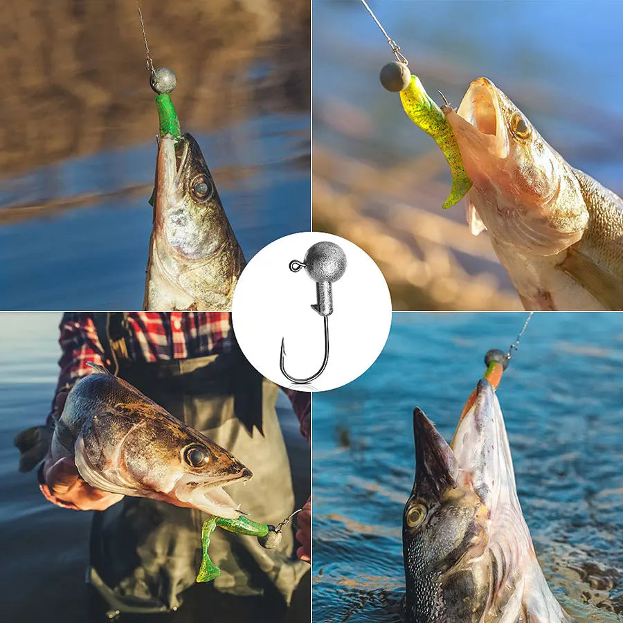 Crank Jig Head Fishing Hooks – 1g to 28g Weight Range Nova Fishing & Outdoors