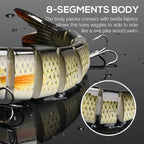 Multi-Jointed Swimbait – Slow-Sinking Segmented Crankbait Nova Fishing & Outdoors