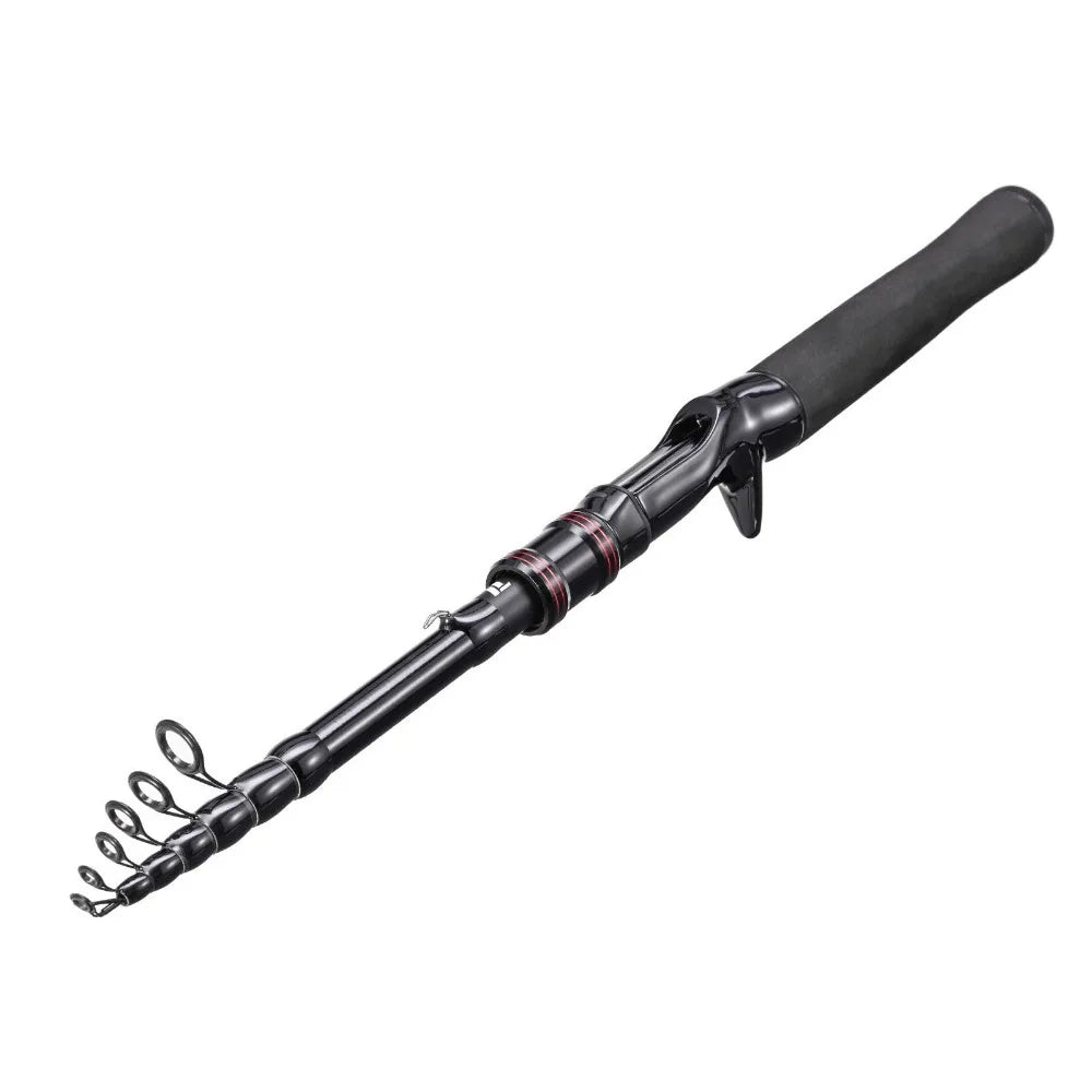 2025 Telescopic Fishing Rod Full Kits Casting Rod Ultra Short Feeder Rod Combo Carbon 1.5m-2.1m Fishing Pole Fishing 1.8m-style B Nova Fishing & Outdoors