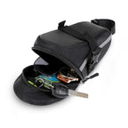 Waterproof Nylon Bike Seat Bag – Compact Saddle Storage Pouch Nova Fishing & Outdoors