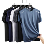 Men's Quick-Dry Fishing T-Shirt – Breathable Polyester Performance Tee Nova Fishing & Outdoors