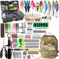 Nova 411-Piece Lure Kit – Complete Tackle Box for Trout, Pike & Bass