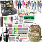 Nova 411-Piece Lure Kit – Complete Tackle Box for Trout, Pike & Bass