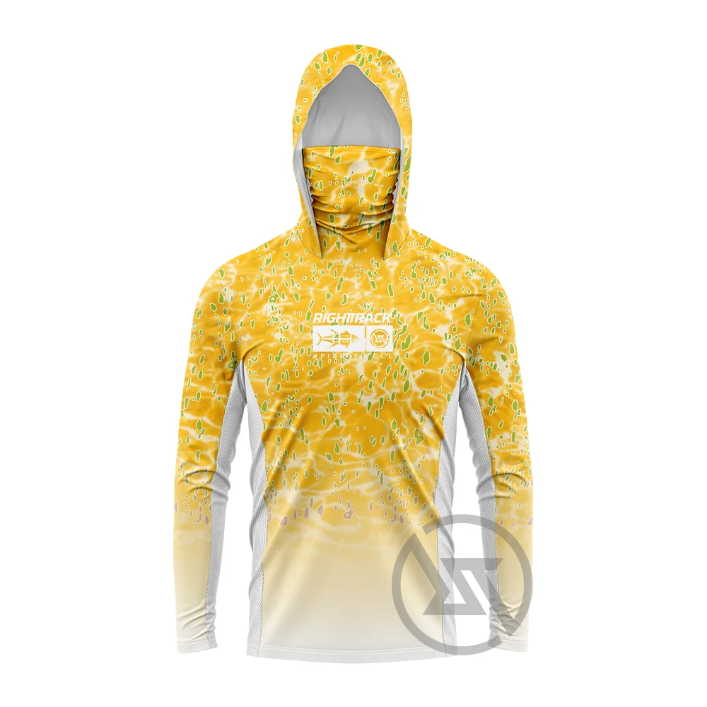 Nova Men's Mask Hoodies Fishing Clothing UPF 50+ UV Hunting Climbing Jersey 7 Nova Fishing & Outdoors