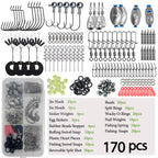Nova Professional All-In-One Fishing Tackle Kit – 410-Piece Organizer with Hooks, Sinkers & Swivels Nova Fishing & Outdoors