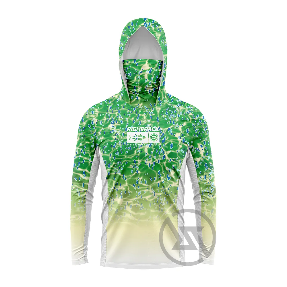 Nova Men's Mask Hoodies Fishing Clothing UPF 50+ UV Hunting Climbing Jersey 6 Nova Fishing & Outdoors