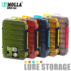 Dual-Compartment Tackle Box – Lure & Bait Storage Nova Fishing & Outdoors