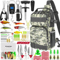 Nova 85-Piece Ultimate Angler’s Kit – Waterproof Tackle Backpack with Lures, Pliers, Lip Gripper & Precision Scale United States Nova Fishing & Outdoors