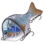 Nova Single-Jointed Glide Bait - Hard Body Sunfish Swimbait for Bass & Pike - 9cm, 34.5g, Slow Sinking