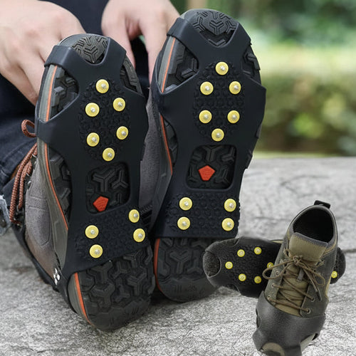 10-Tooth Ice Cleats for Winter Hiking & Mountain Traction Nova Fishing & Outdoors
