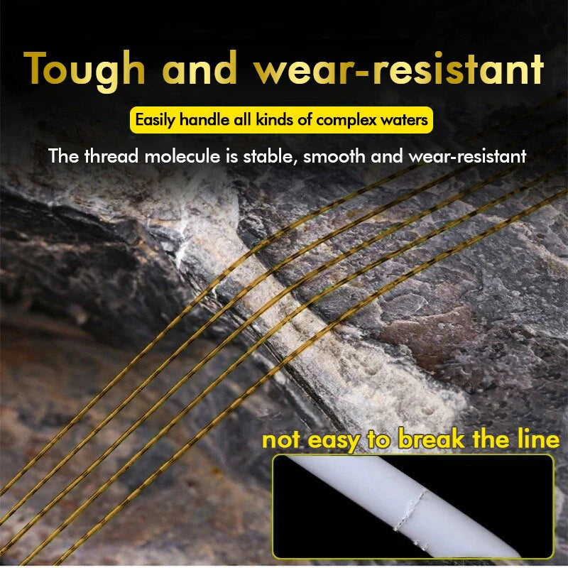 Professional Grade Invisible Spotted Line | 500m & 2000m Bulk Spools Nova Fishing & Outdoors