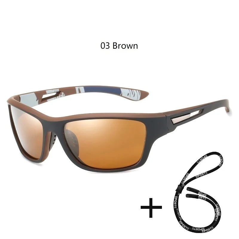 Nova Sport Polarized Sunglasses for Men and Women Driving Hiking Marine Fishing Glasses 03 Brown Nova Fishing & Outdoors