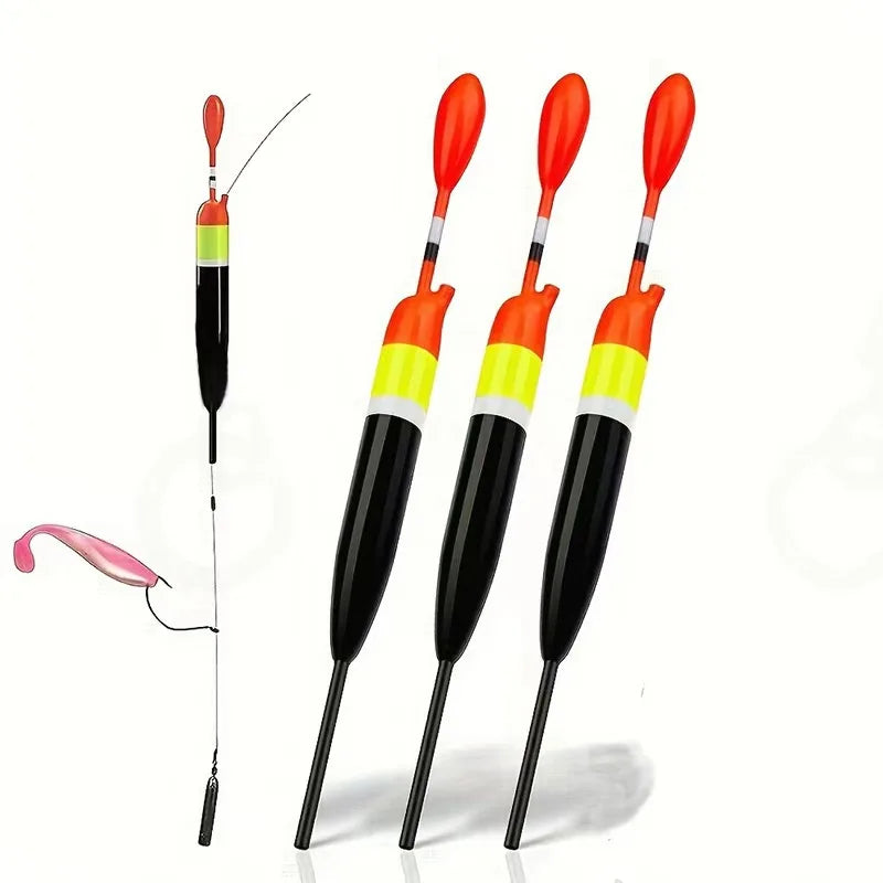 Nova Premium Balsa Slip Float Kit – Floats, Bobber Stops & Weights, Saltwater & Freshwater (5pc)