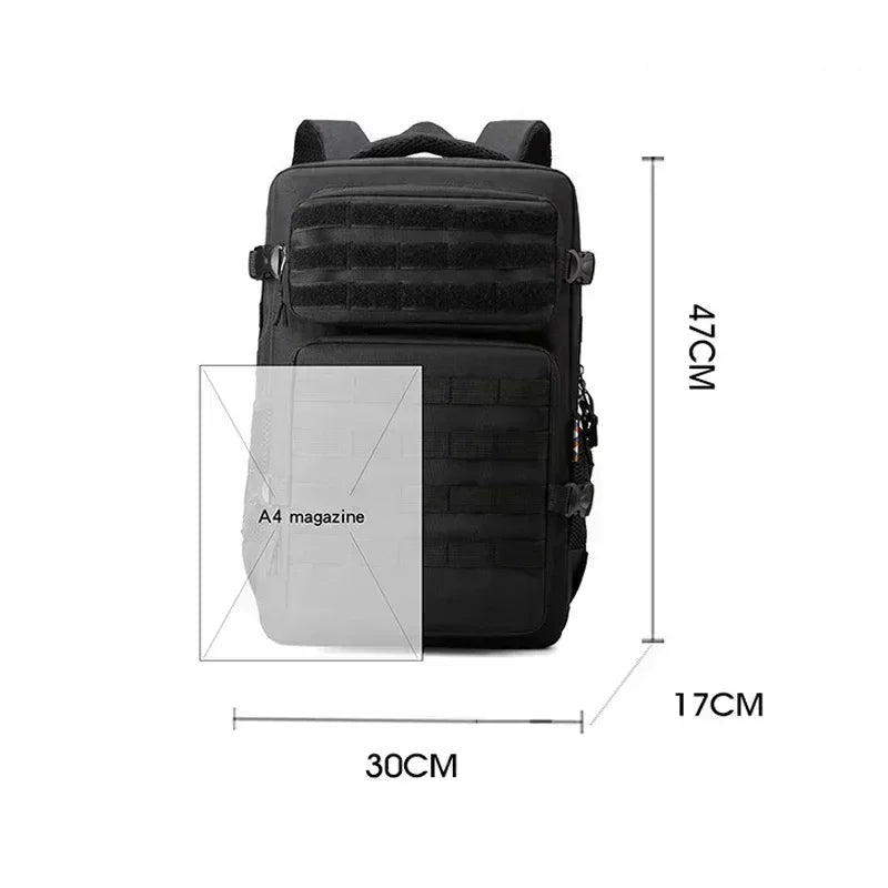 Nova 35L Tactical Backpack 1000D Nylon Waterproof Military Rucksack for Hiking Camping Trekking Hunting