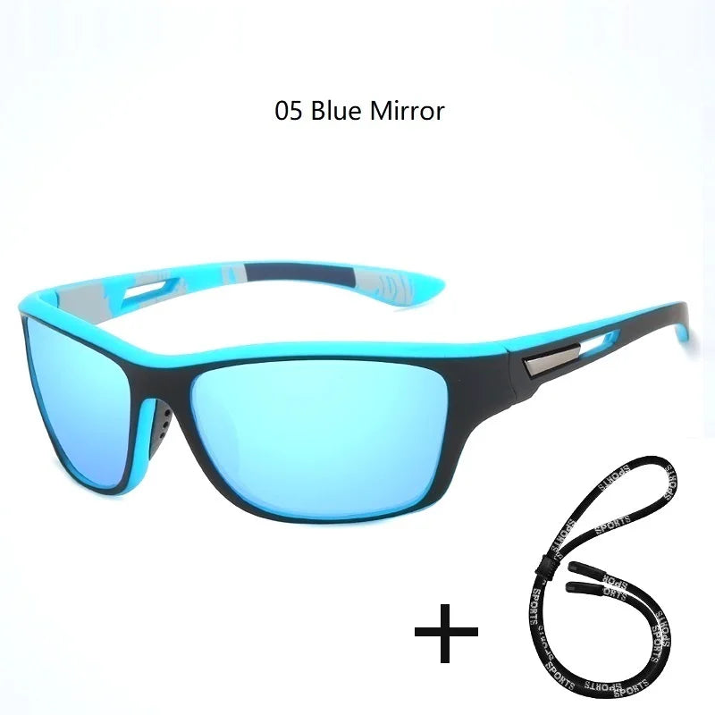 Nova Sport Polarized Sunglasses for Men and Women Driving Hiking Marine Fishing Glasses 05 Blue Mirror Nova Fishing & Outdoors