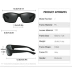 Nova Sports Polarized Sunglasses for Men Cycling Driving Fishing 100% UV Protection