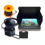 4.3" HD Portable Underwater Fishing Camera with IR Night Vision – Waterproof Depth Finder for Ice, Lake, & Boat Nova Fishing & Outdoors