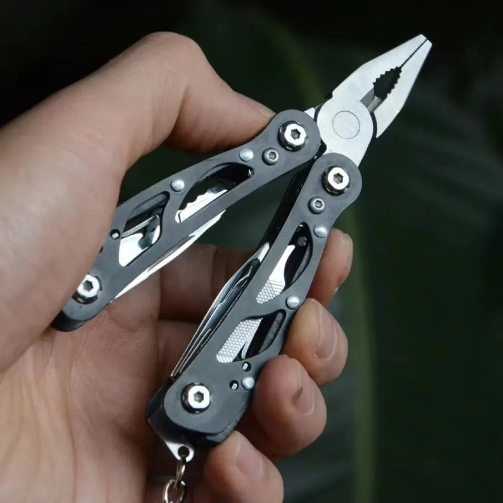 Folding Fishing Pliers – Stainless Steel Multi-Tool - Compact Folding Nova Fishing & Outdoors