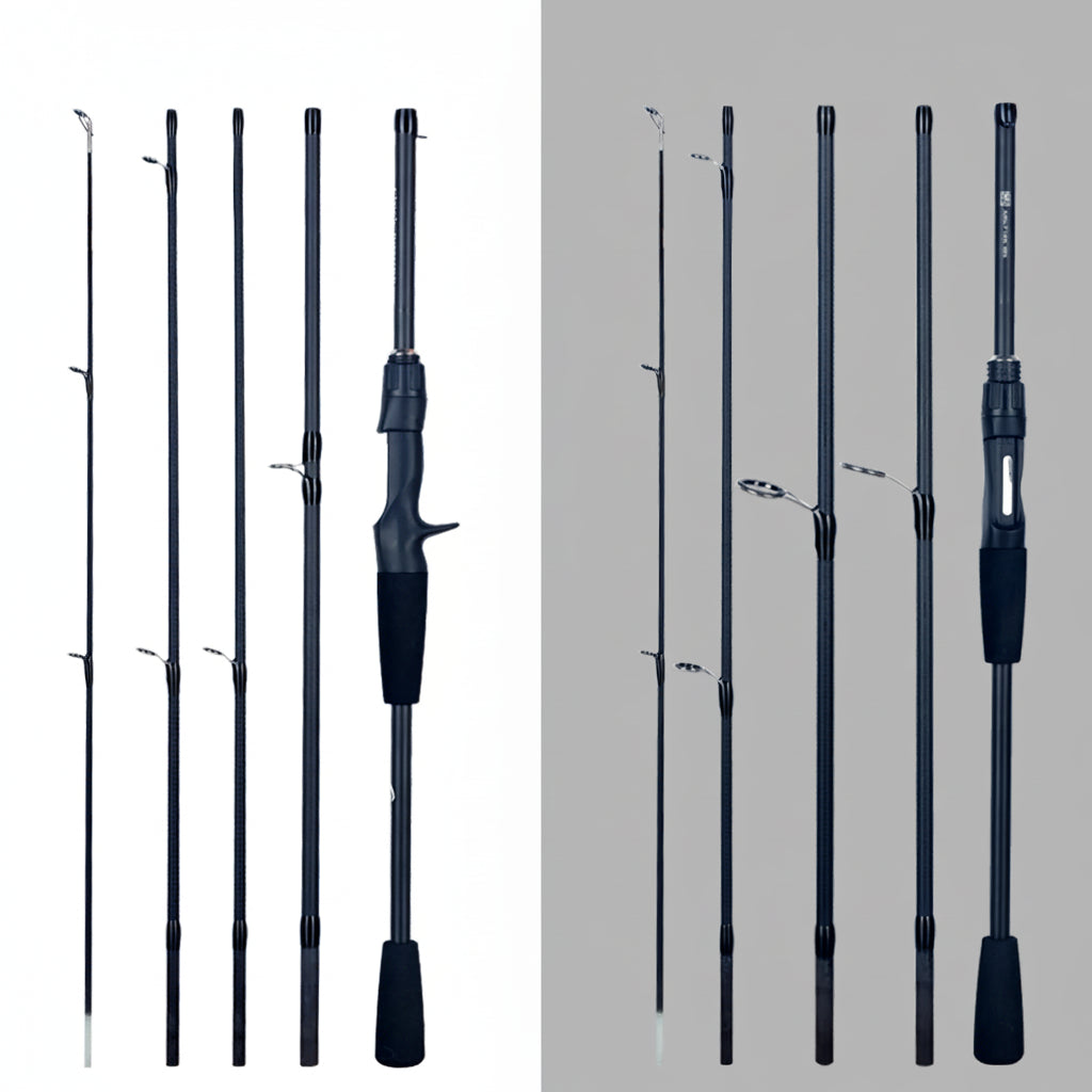 Fast M Baitcasting Rod – 5-30g Compact Travel Pole Nova Fishing & Outdoors