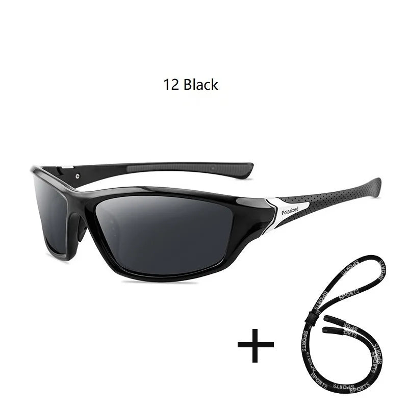Nova Sport Polarized Sunglasses for Men and Women Driving Hiking Marine Fishing Glasses 12 Black Nova Fishing & Outdoors