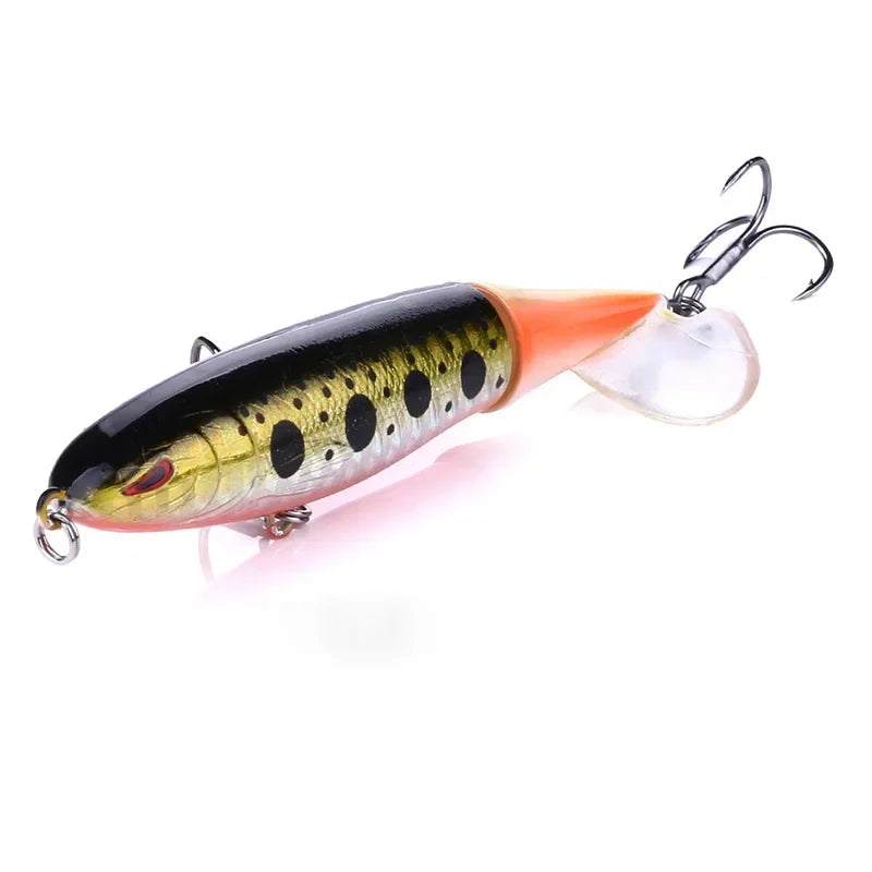 Topwater Propeller Rotating Tail Hard Bait Fishing Lure C Nova Fishing & Outdoors