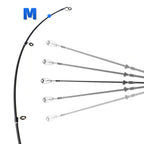 ROLLFISH Power M Spinning Casting Fishing Rods Freshwater Saltwater Carbon Lure Fishing Rod Bass Fishing Fast Action 1.8-2.7M Nova Fishing & Outdoors