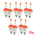 Hard-Body EVA Foam Floats – 10-Pack for Salt & Freshwater 10pcs White 25g Nova Fishing & Outdoors