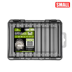Dual-Compartment Tackle Box – Lure & Bait Storage Black Small Nova Fishing & Outdoors