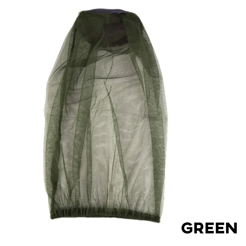 Mosquito Head Net for Fishing – Lightweight Mesh Face Protection Green Nova Fishing & Outdoors