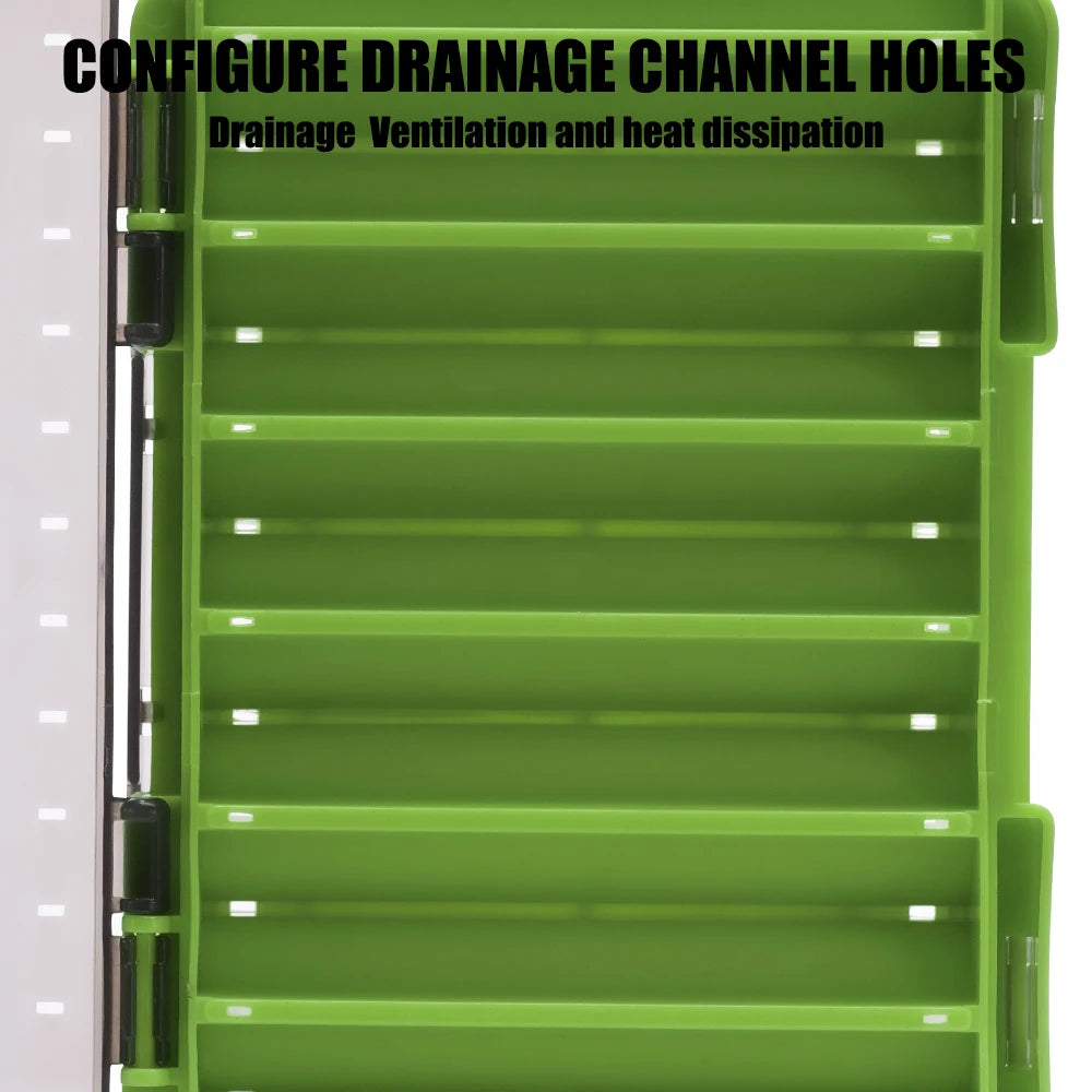Dual-Compartment Tackle Box – Lure & Bait Storage Nova Fishing & Outdoors