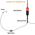 Nova Balsa Slip Bobbers – Spring Vertical Floats for Crappie, Panfish & Walleye (5-Pack)