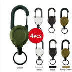 Heavy-Duty Retractable Tool Lanyard with Carabiner Clip Nova Fishing & Outdoors