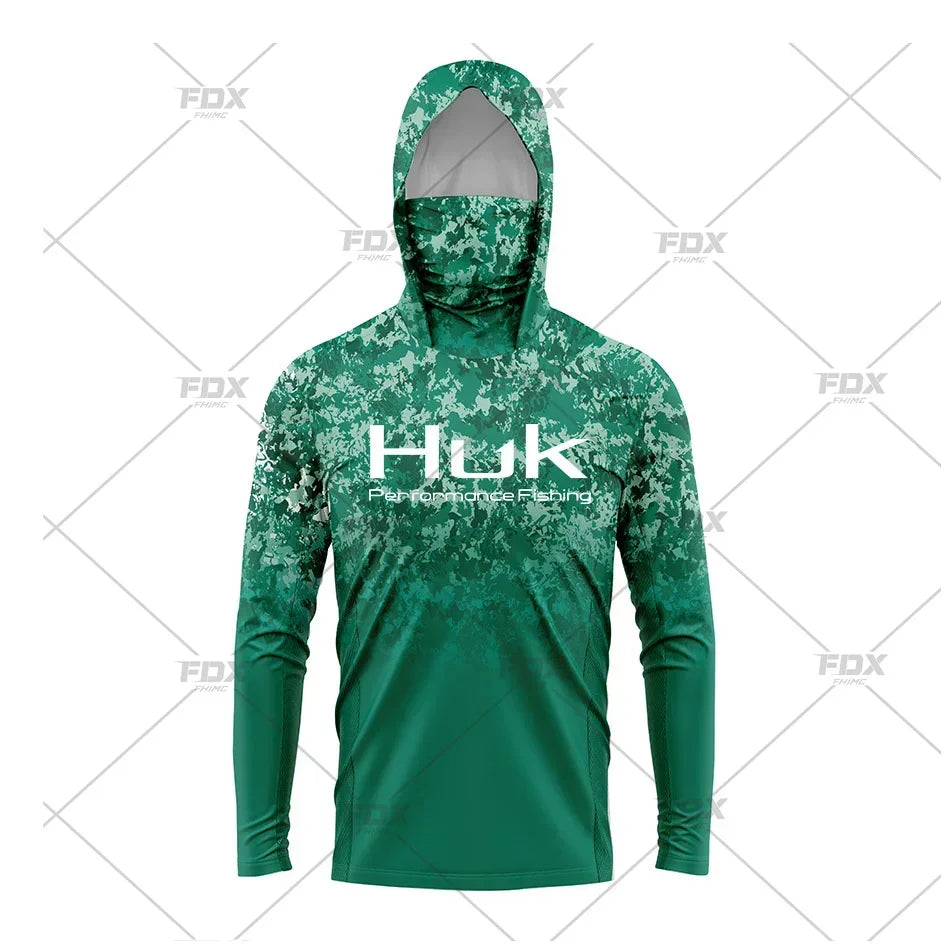 Nova Full Coverage Performance Fishing Wear Camo Moisture-Wicking Hooded Gaiter Combo 18 Nova Fishing & Outdoors