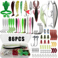 Professional Multi-Piece Fishing Lure Kit and Layered Tackle Box DD-86A-J8021 Nova Fishing & Outdoors