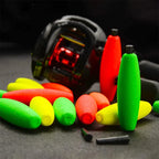 Nova Peg Floats – High-Density Foam Catfish & Crappie Rig Floats (20-Pack)